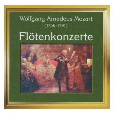 CD Wolfgang Amadeus Mozart: Mozart/flötenkonzerte