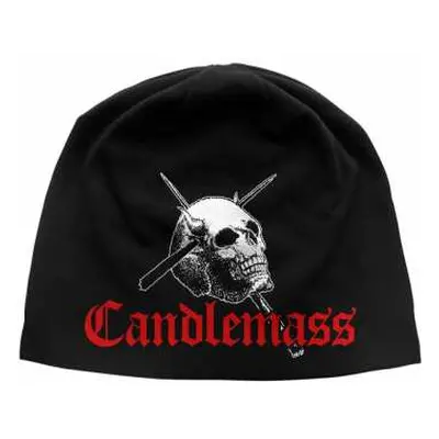 Čepice Skull & Logo Candlemass