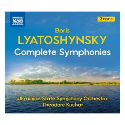 3CD Boris Lyatoshinsky: Symphonien Nr.1-5