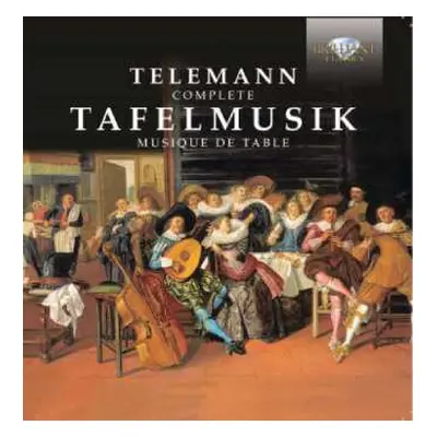 4CD/Box Set Georg Philipp Telemann: Tafelmusik • Musique De Table (Complete)