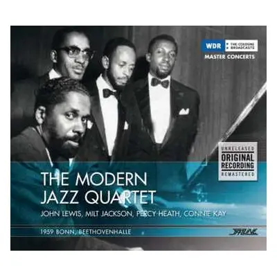 CD The Modern Jazz Quartet: 1959 Bonn, Beethovenhalle