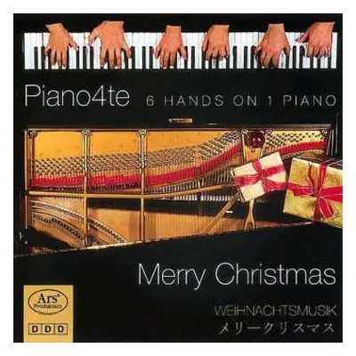 CD Piano4te: Merry Christmas – 6 Hands On 1 Piano