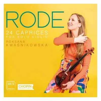 CD Pierre Rode: Capricen Nr.1-24 Für Violine Solo