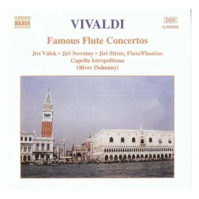 CD Antonio Vivaldi: Famous Flute Concerti