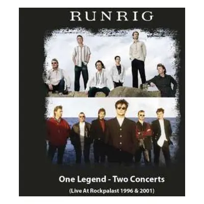 4CD/2DVD/2SP Runrig: One Legend - Two Concerts Live At Rockpalast 1996 & 2001 NUM | LTD