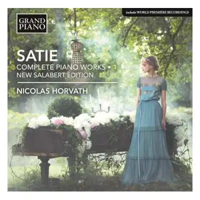 CD Erik Satie: Complete Piano Works - 1, New Salabert Edition