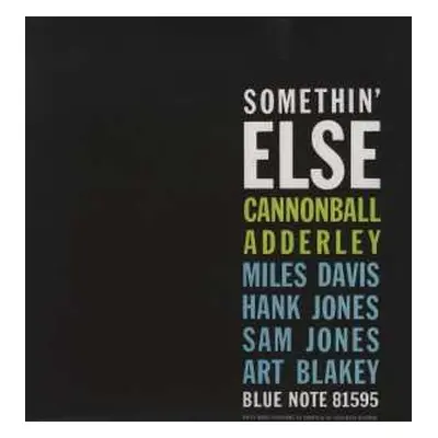 LP Cannonball Adderley: Somethin' Else