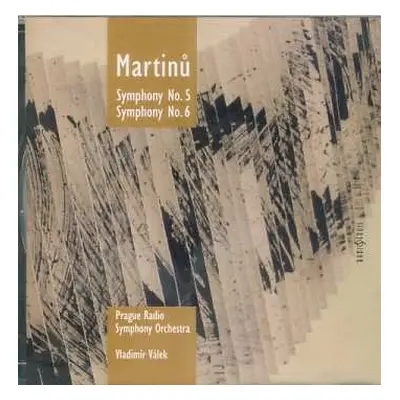 CD SoČr: Martinů: Symfonie č. 5, Symfonie č. 6