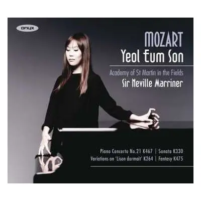 CD Wolfgang Amadeus Mozart: Piano Concerto No. 21, K 467; Sonata, K 330; Variations On "Lison Do