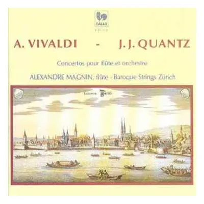 CD Antonio Vivaldi: Concertos Pour Flute Et Orchestre