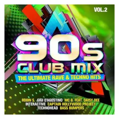 2CD Various: 90s Club Mix Vol. 2 - The Ultimative Rave & Techno