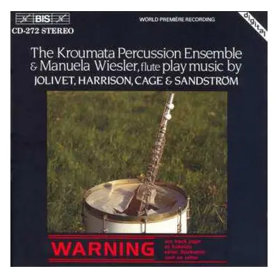 CD Lou Harrison: The Kroumata Percussion Ensemble 2 / Manuela Wiesler, Flute