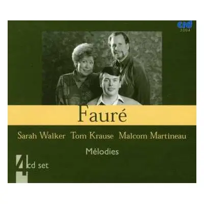 4CD Gabriel Fauré: Lieder