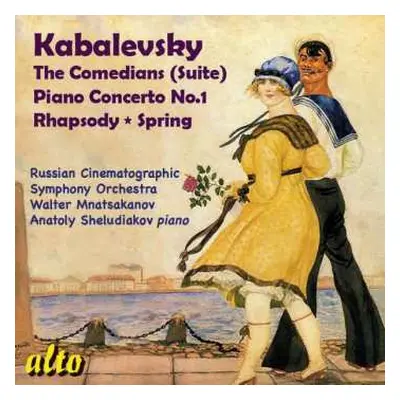 CD Dmitry Kabalevsky: Kabalevsky Vol. 10: Piano Concerto No. 1, The Comedians Suite, Etc.