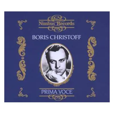 CD Boris Christoff: Prima Voce