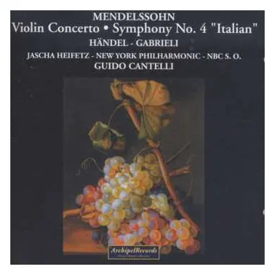 CD Felix Mendelssohn-Bartholdy: Symphonie Nr.4 "italienische"