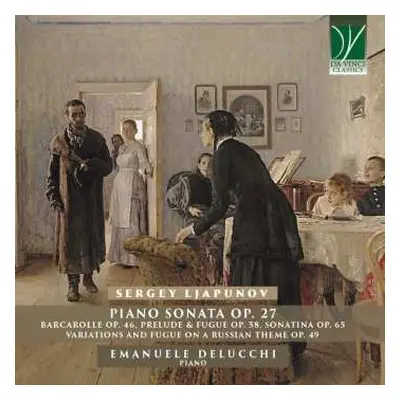 CD Emanuele Delucchi: Piano Sonata Op. 27 And Other Piano Works