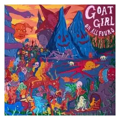 LP Goat Girl: On All Fours (limited Edition) (transparent Pink Vinyl)