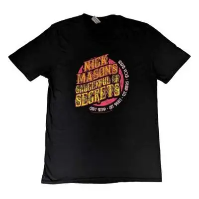 Nick Mason's Saucerful Of Secrets Unisex T-shirt: Echoes European Tour 2022 (back Print & Ex-tou