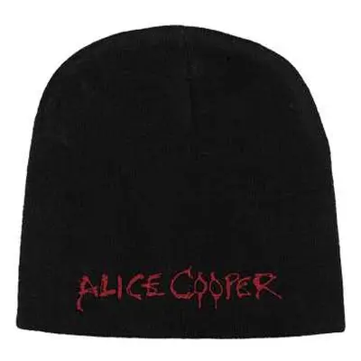 Alice Cooper Unisex Beanie Hat: Logo