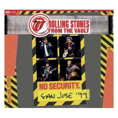 2CD/DVD The Rolling Stones: No Security. San Jose '99