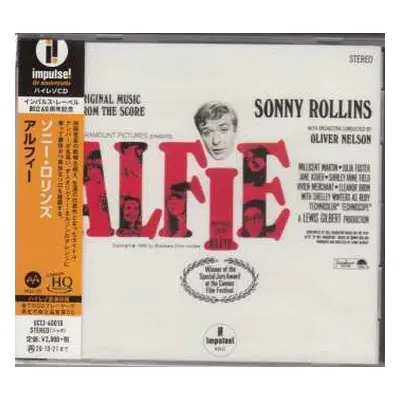 CD Sonny Rollins: Original Music From The Score "Alfie" LTD