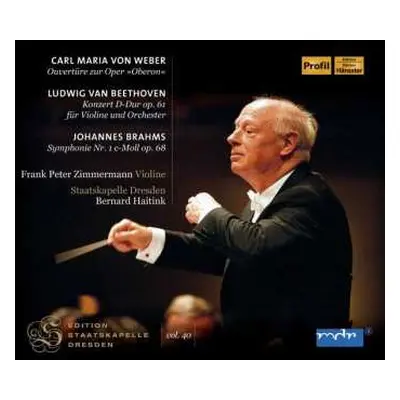 2CD Carl Maria von Weber: Bernard Haitink Dirigiert Die Staatskapelle Dresden