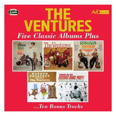 2CD The Ventures: Five Classic Albums Plus