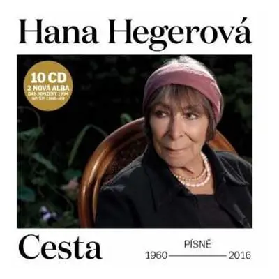 10CD/Box Set Hana Hegerová: Cesta (Písně 1960 - 2016)