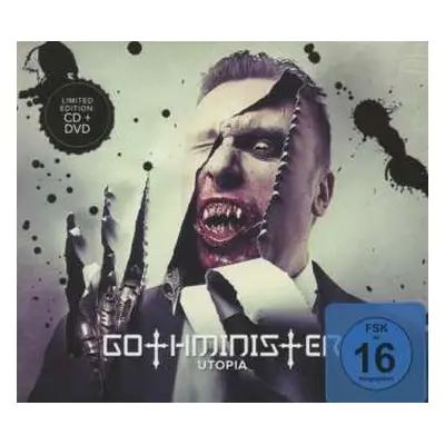 CD/DVD Gothminister: Utopia LTD