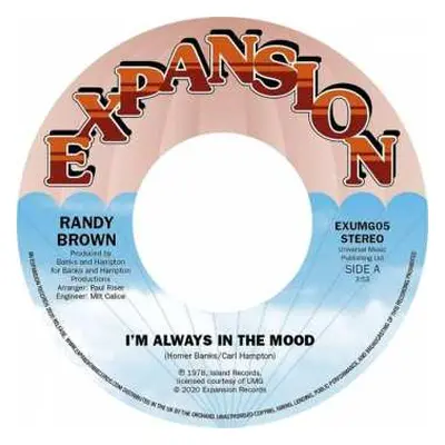 SP Randy Brown: I'm Always In The Mood / Love Is All We Need