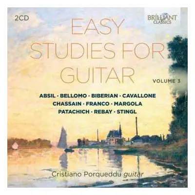 2CD Cristiano Porqueddu: Easy Studies For Guitar, Volume 3