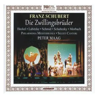 CD Franz Schubert: Die Zwillingsbrüder