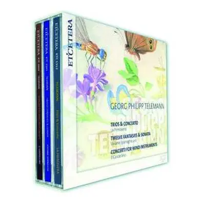 3CD Georg Philipp Telemann: Concerti, Triosonaten, Fantasien