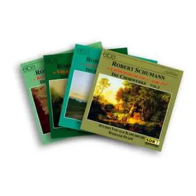 4CD Robert Schumann: Chorwerke (exklusiv-set Für Jpc)