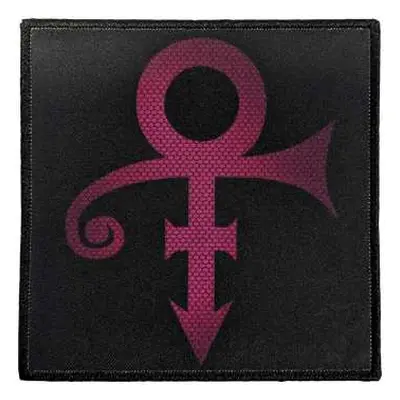 Prince Standard Printed Patch: Hexagonally Textured Symbol