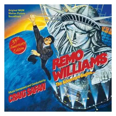 2LP Craig Safan: Remo Williams: The Adventure Begins... (Original MGM Motion Picture Soundtrack)