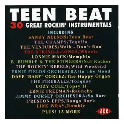 CD Various: Teen Beat (30 Great Rockin' Instrumentals)