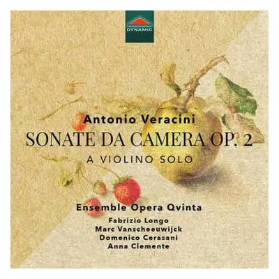 CD Antonio Veracini: Sonate Da Camera Op. 2