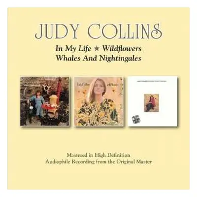 2CD Judy Collins: In My Life / Wildflowers / Whales And Nightingales