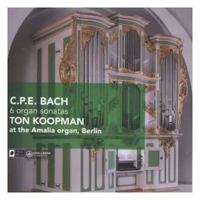 CD Carl Philipp Emanuel Bach: Orgelsonaten Wq.70 Nr.2-6