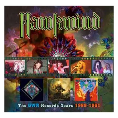 3CD/Box Set Hawkwind: The GWR Records Years 1988-1991