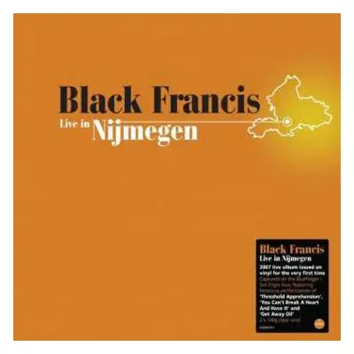 2LP Black Francis: Live In Nijmegen CLR