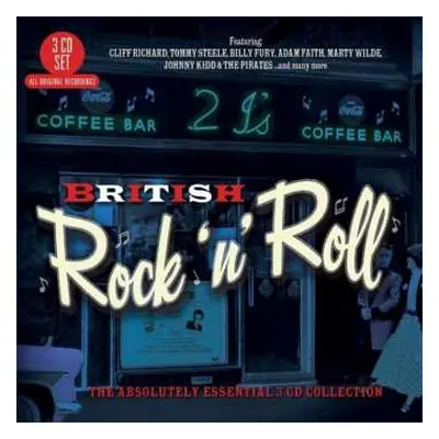 3CD Various: British Rock 'n' Roll