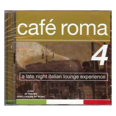 2CD Various: Café Roma 4 - A Late Night Italian Lounge Experience