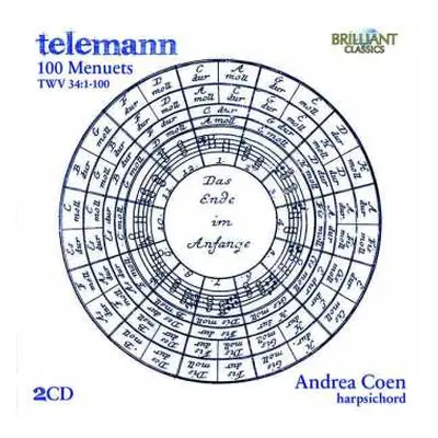 2CD Georg Philipp Telemann: 100 Menuets (TWV 34:1-100)