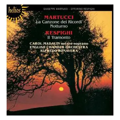 CD Ottorino Respighi: La Canzone Dei Ricordi; Notturno; Il Tramonto