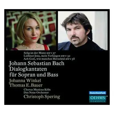 CD Johann Sebastian Bach: Dialogkantaten Für Sopran Und Bass