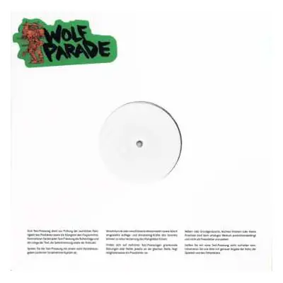 LP Wolf Parade: Thin Mind