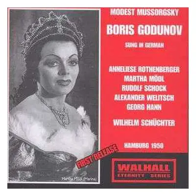 2CD Modest Mussorgsky: Boris Godunow (in Dt.spr.)